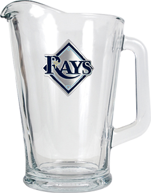 MLB Tampa Bay Rays 1/2 Gallon Glass Pitcher