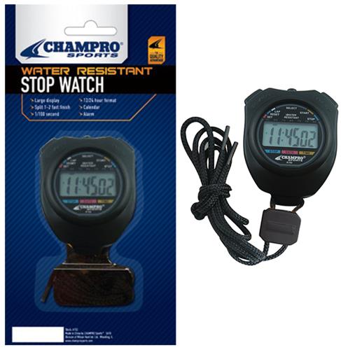 Champro Water Resistant Stopwatch A152