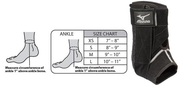 Mizuno volleyball ankle braces sale