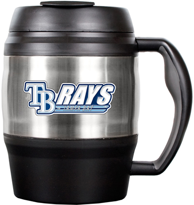 MLB Devil Rays 52oz Stainless Macho Travel Mug