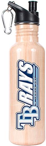 MLB Devil Rays 26oz Baseball Bat Water Bottle