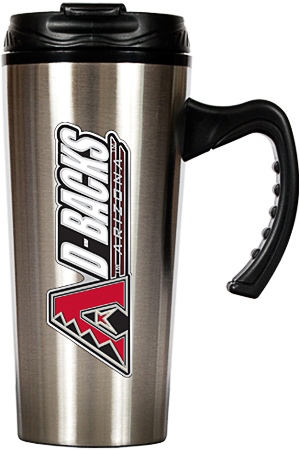 MLB Diamondbacks Stainless Steel 16oz Travel Mug
