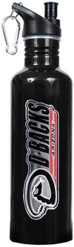MLB Diamondbacks 26oz Black Stainless Water Bottle