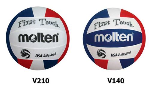 Molten First Touch Youth Volleyballs (3 weights)