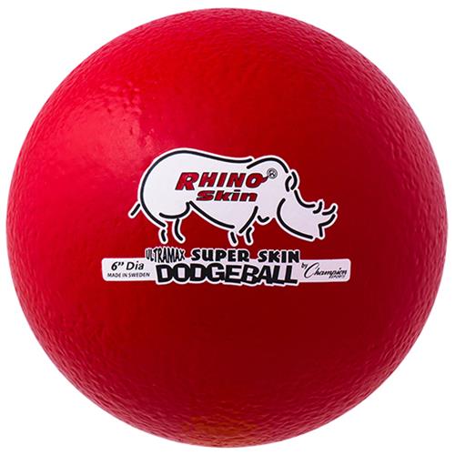 Champion Sports Rhino Skin Ultramax 6" Dodge Ball
