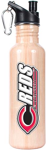 MLB Cincinnati Reds 26oz Baseball Bat Water Bottle