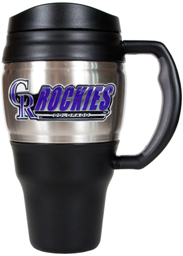 MLB Colorado Rockies Stainless 20oz Travel Mug