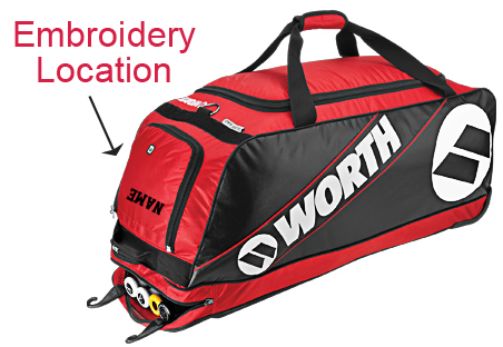 Worth Brigade Baseball / Softball Player Bags. Embroidery is available on this item.