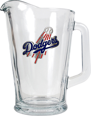 MLB Los Angeles Dodgers 1/2 Gallon Glass Pitcher