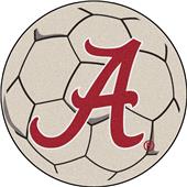 Fan Mats NCAA Univ of Alabama Soccer Ball Mat