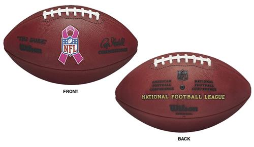 Wilson Duke WTF1100 BCRF NFL Leather Game Football. Free shipping.  Some exclusions apply.