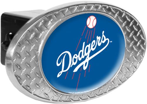 MLB Los Angeles Dodgers Diamond Plate Hitch Cover