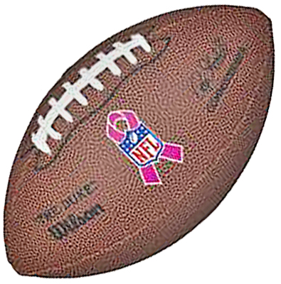 Wilson Mini WTF1631IDBC Cancer Awareness Football