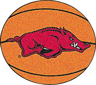 Fan Mats University of Arkansas Basketball Mat
