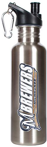 MLB Brewers 26oz Stainless Water Bottle