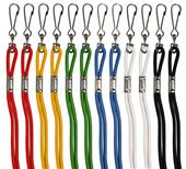 Heavy-Duty Nylon Lanyards (Assorted Pack of 12)