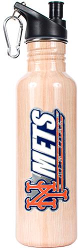 MLB New York Mets Baseball Bat Water Bottle