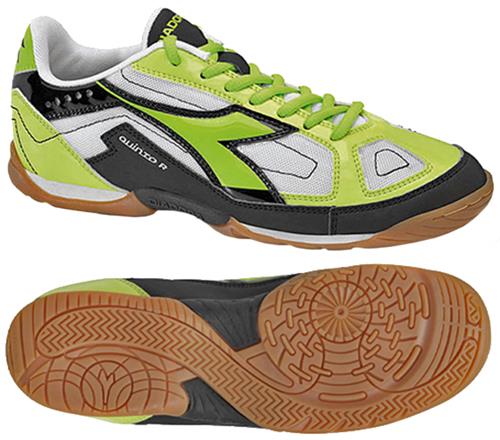 Diadora Quinto R ID Futsal Soccer Shoes - Black