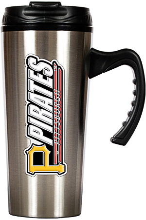 MLB Pittsburgh Pirates Stainless Steel Travel Mug