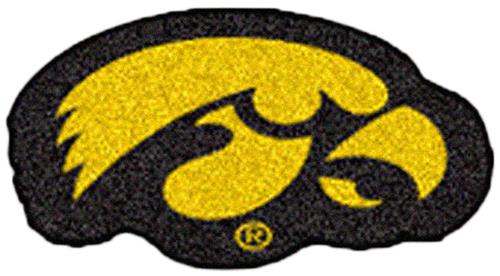 Fan Mats University of Iowa Mascot Mat