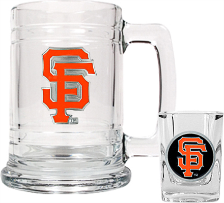 MLB San Francisco Giants Boilermaker Gift Set