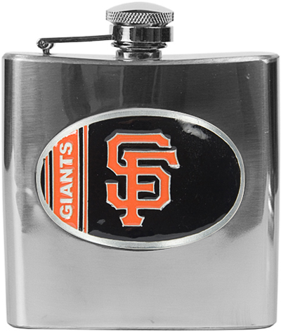 MLB San Francisco Giants 6oz Stainless Steel Flask
