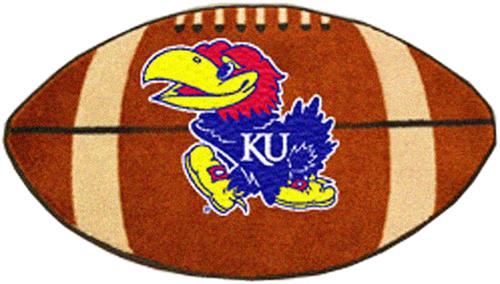 Fan Mats University of Kansas Football Mat