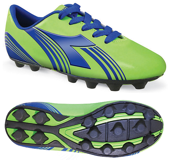 lime green soccer cleats