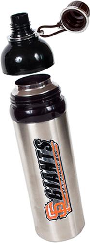 MLB Giants Stainless Water Bottle w/Black Top