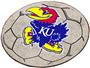 Fan Mats University of Kansas Soccer Ball Mat