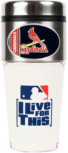MLB St. Louis Cardinals Gameball Travel Tumbler