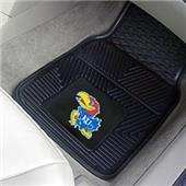 Fan Mats Univ of Kansas Vinyl Car Mats (set)