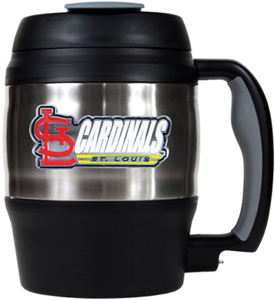 MLB Cardinals 52oz Stainless Macho Travel Mug