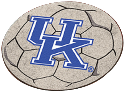 Fan Mats University of Kentucky UK Soccer Ball Mat
