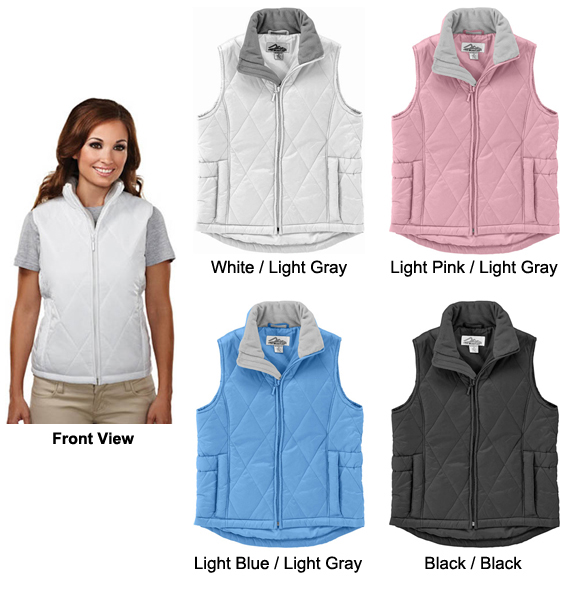 TRI MOUNTAIN Women's Breeze Lightweight Nylon Vest Soccer Equipment and Gear