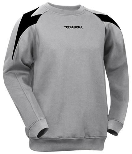 Diadora Chevron Crewneck Soccer Sweatshirts. Decorated in seven days or less.