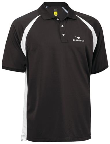 Diadora Roma Soccer Coach Polo Shirts. Embroidery is available on this item.