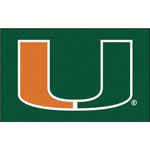 Fan Mats University of Miami Ulti-Mat