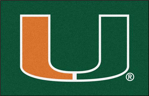 Fan Mats University of Miami Starter Mat