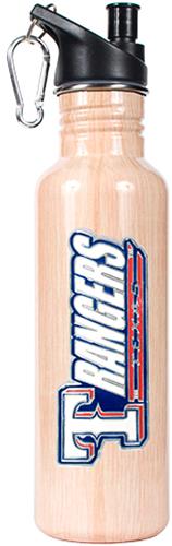 MLB Texas Rangers Baseball Bat Water Bottle