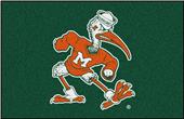 Fan Mats NCAA Miami Starter Mat