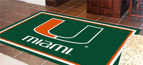 Fan Mats University of Miami 5x8 Rug