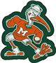 Fan Mats NCAA Miami Mascot Mat