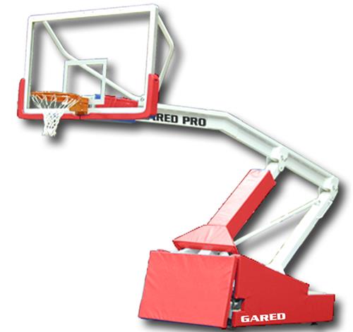 Pro S Spring-Lift Portable Basketball Backstop with Wheel Lift, 8' Boom. Free shipping.  Some exclusions apply.