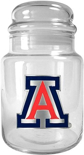 NCAA Arizona Wildcats Glass Candy Jar