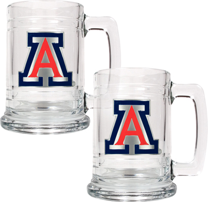 NCAA Arizona Wildcats 15oz Glass Tankard