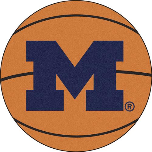 Fan Mats University of Michigan Basketball Mat