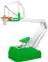 Gared Pro H Hydraulic Portable Basketball Backstop 8' Boom 5016
