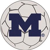 Fan Mats University of Michigan Soccer Ball Mat