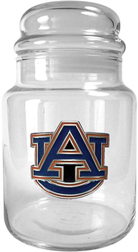 NCAA Auburn Tigers Glass Candy Jar